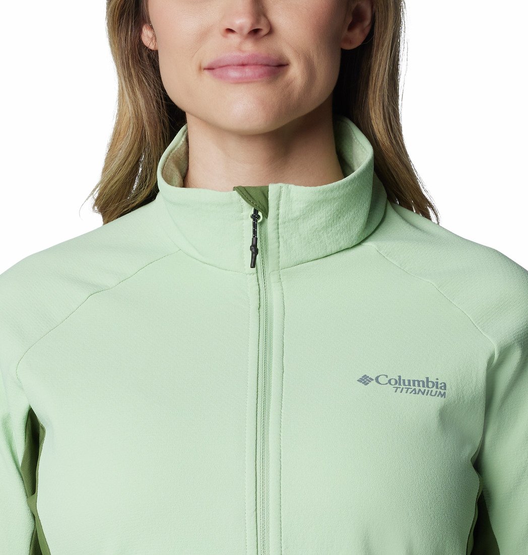 Mikina Columbia Spectre Ridge™ Full Zip Tech Fleece W - zelená