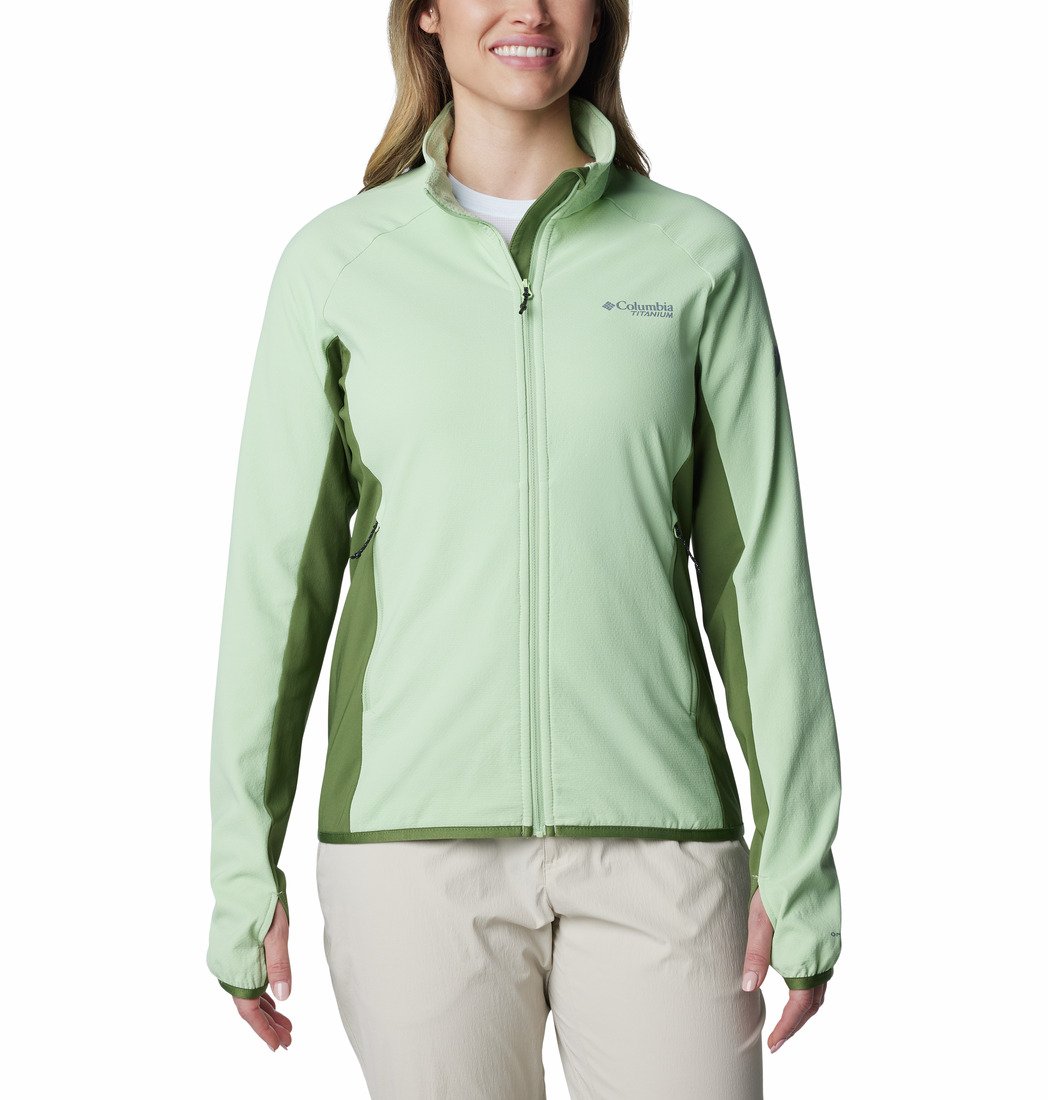 Mikina Columbia Spectre Ridge™ Full Zip Tech Fleece W - zelená