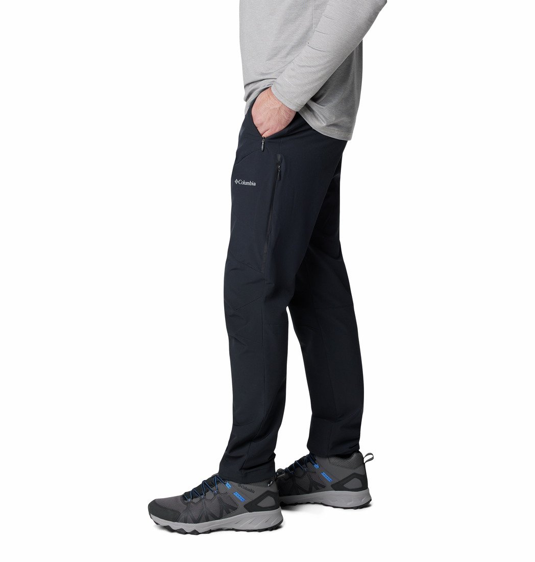 Nohavice Columbia Tech™ Softshell Pant M - čierna (štandardná dĺžka)