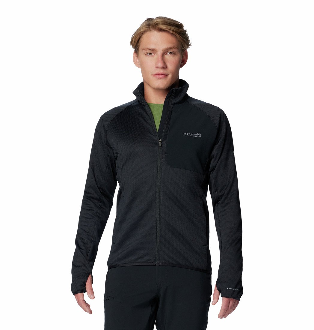 Кофта Columbia Triple Canyon™ Grid Fleece FZ II M - чорний