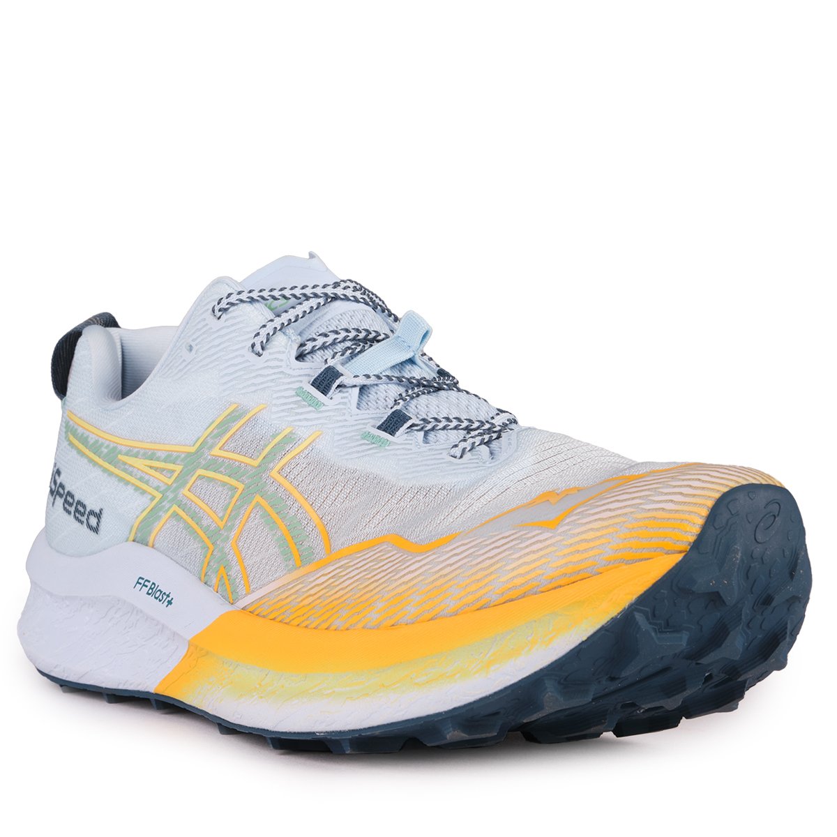 Obuv Asics Fujispeed 2 M - modrá/oranžová