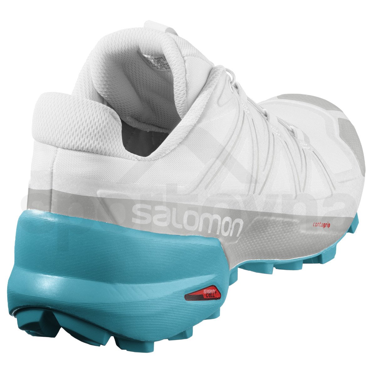 Obuv Salomon Speedcross 5 W - bílá/modrá