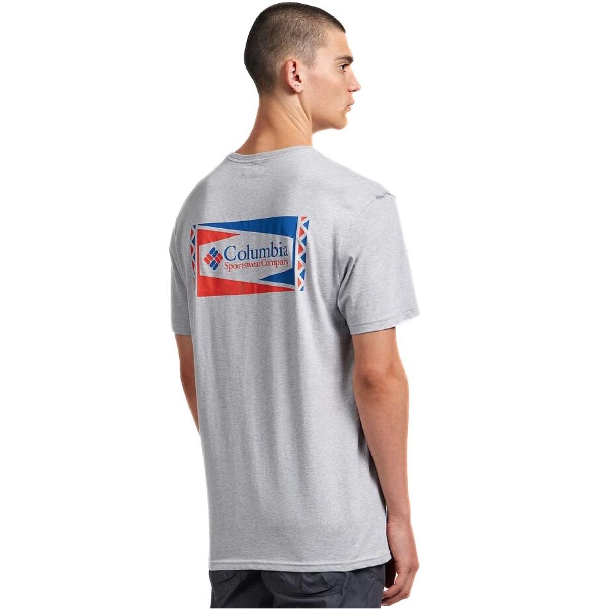 Tričko Columbia North Cascades™ Short Sleeve Tee M - šedá