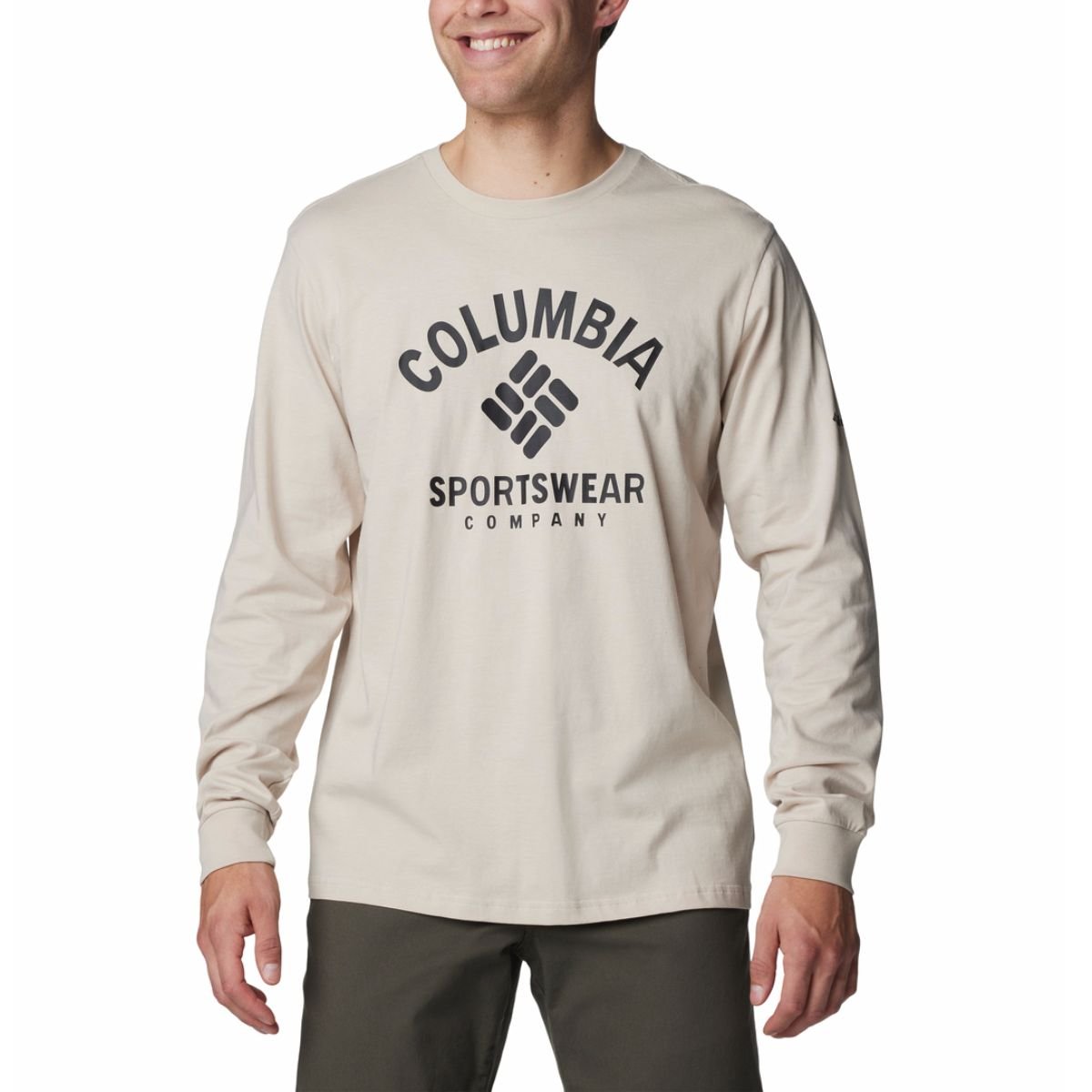 Футболка Columbia Rockaway River™ Graphic LS Tee M - бежевий