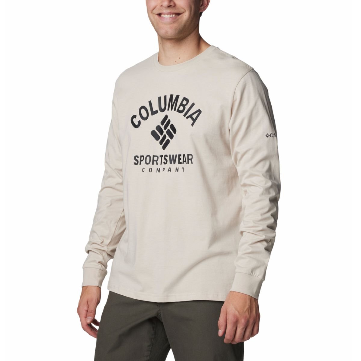 Футболка Columbia Rockaway River™ Graphic LS Tee M - бежевий