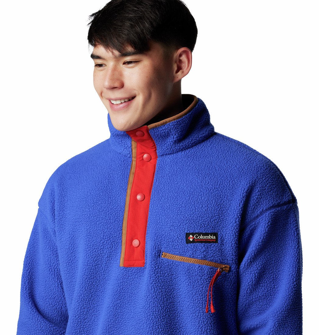 Кофта Columbia Helvetia™ II Half Snap Fleece M - синій