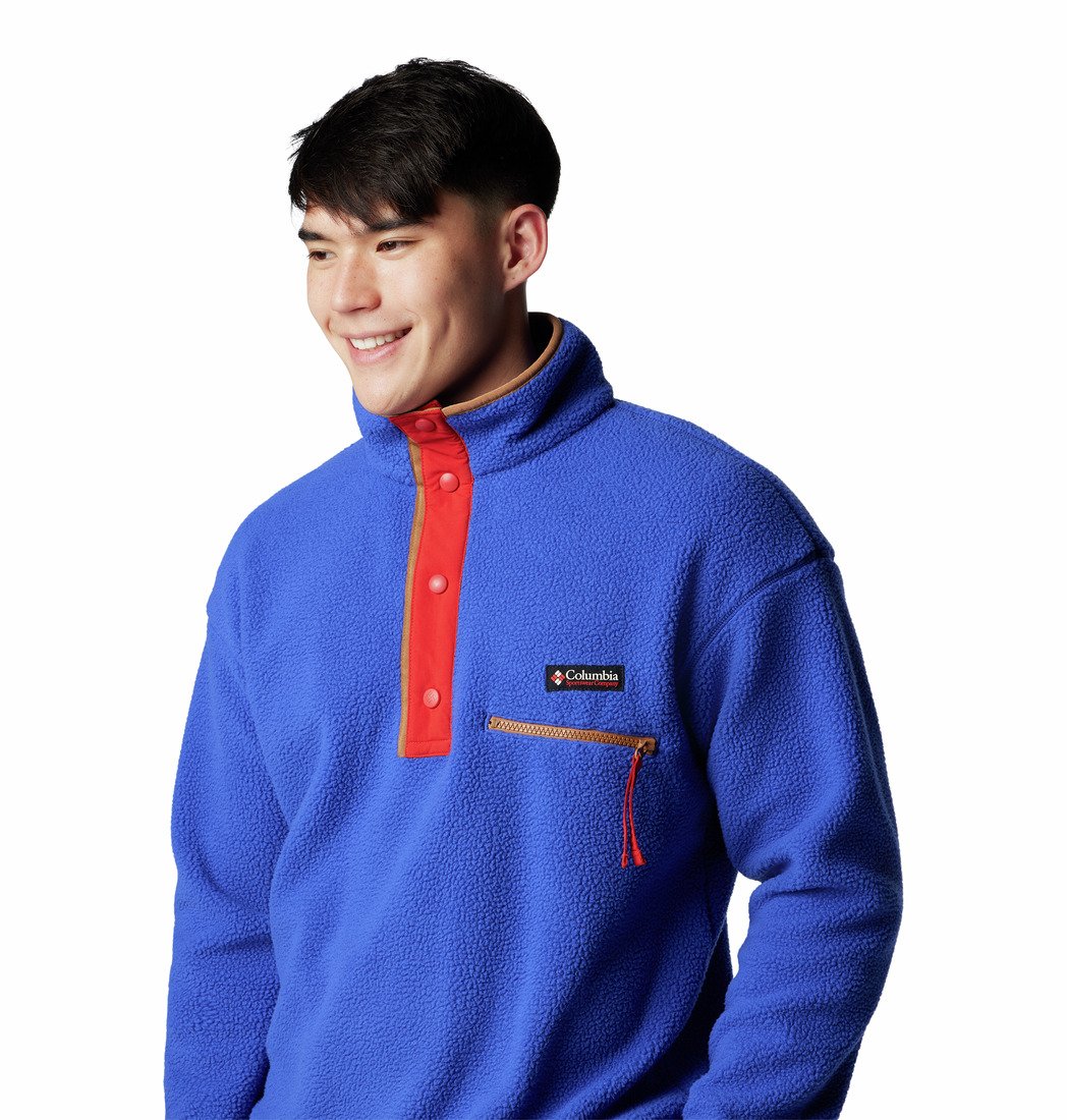 Кофта Columbia Helvetia™ II Half Snap Fleece M - синій