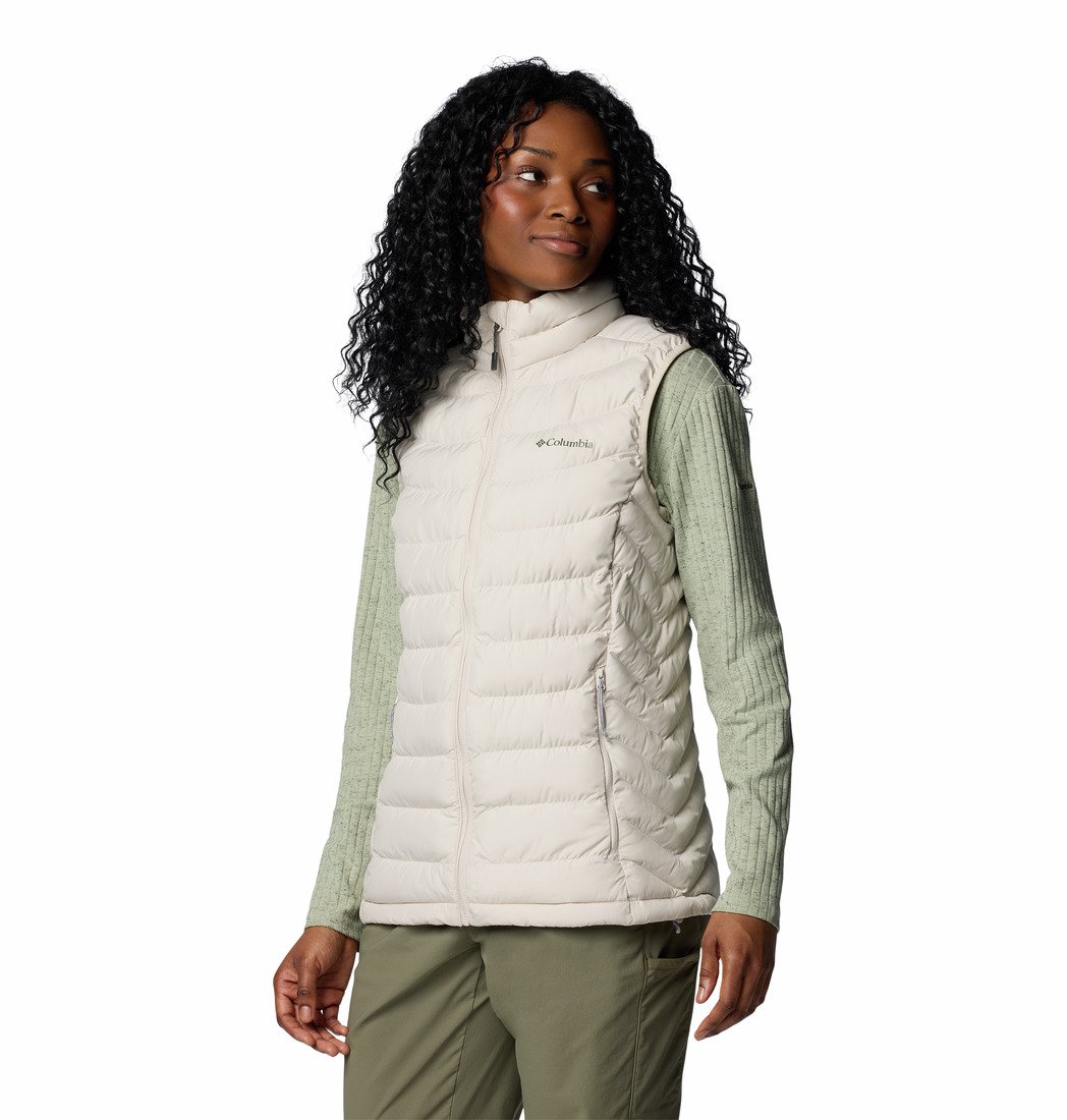 Vesta Columbia Powder Lite™ II Vest W - béžová/biela