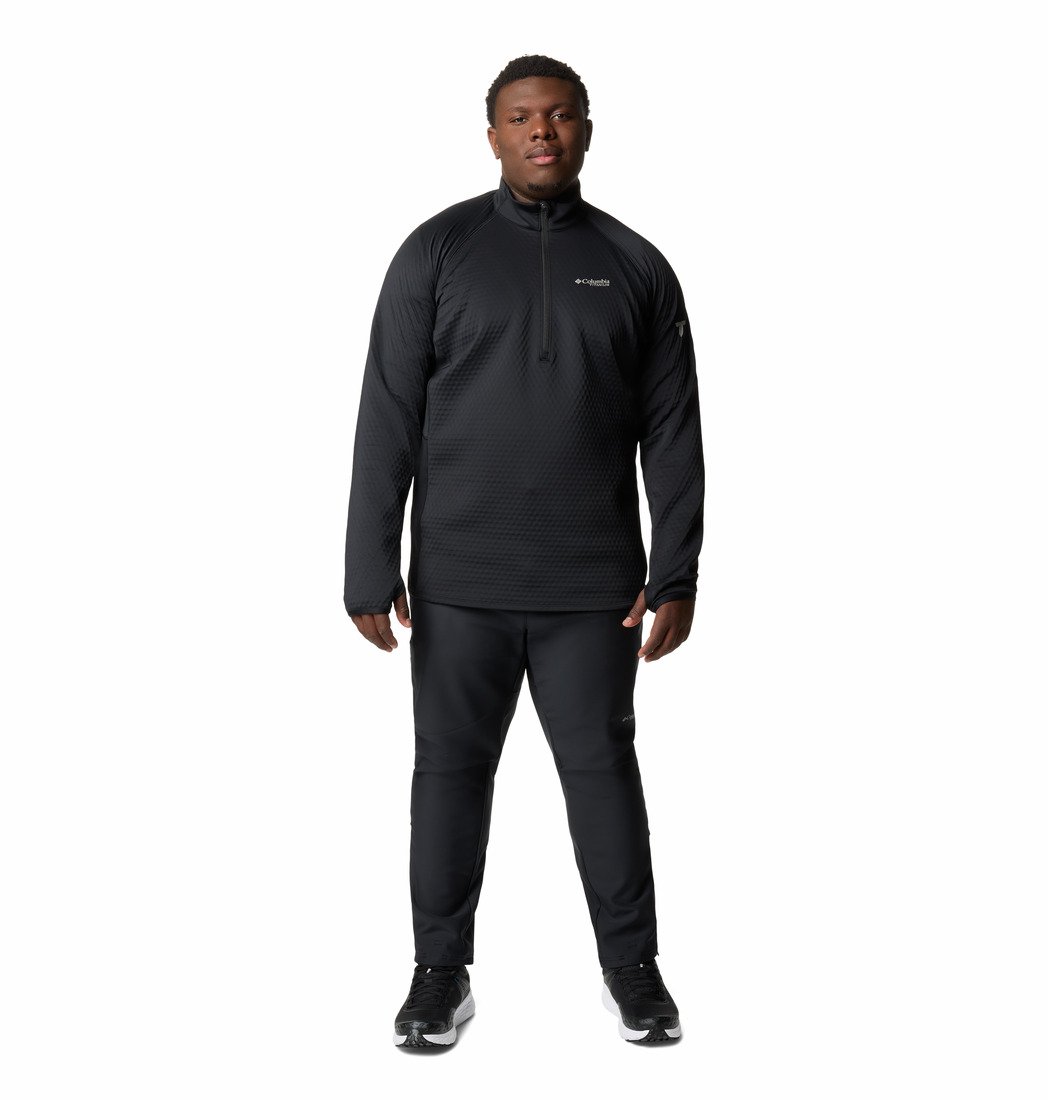 Kalhoty Columbia Vast Canyon™ Softshell Pant M - černá (prodloužená délka)