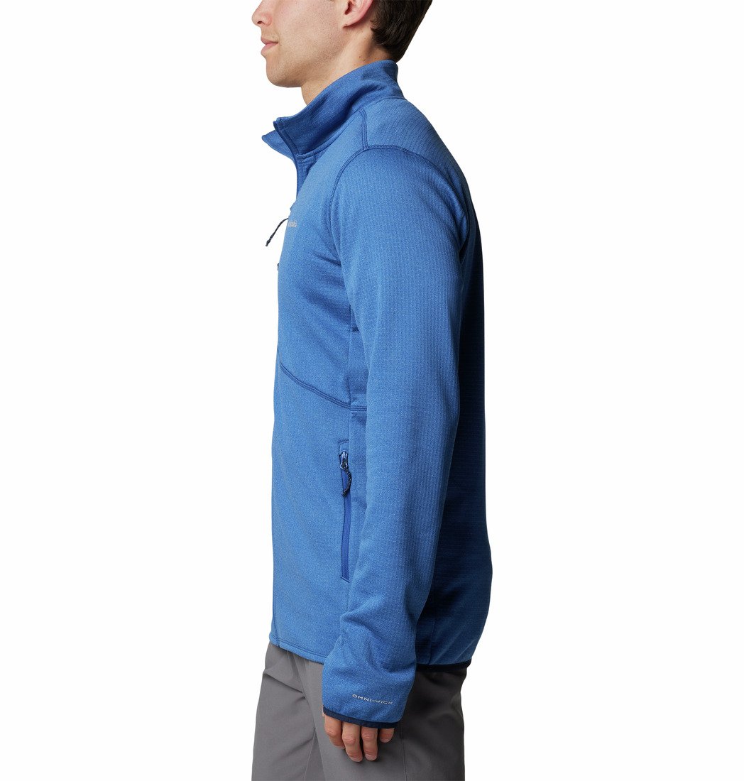 Mikina Columbia Park View™ Fleece Full Zip M - modrá