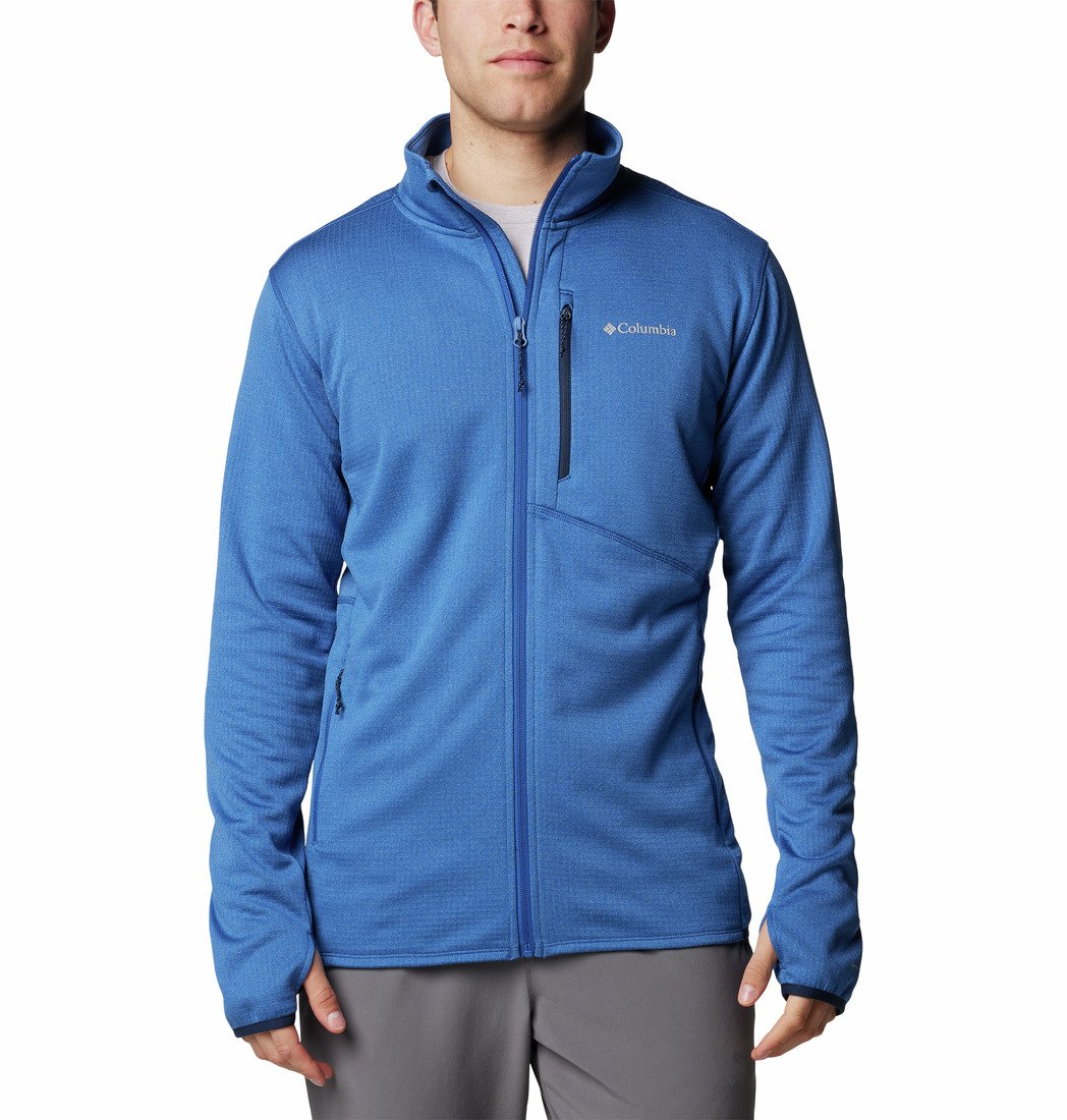 Mikina Columbia Park View™ Fleece Full Zip M - modrá