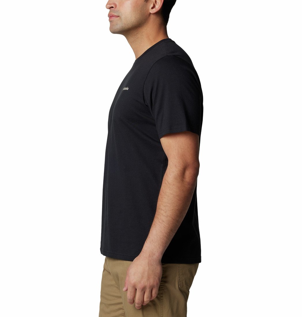 Tričko Columbia Explorers Canyon™ Back SS Tee M - černá