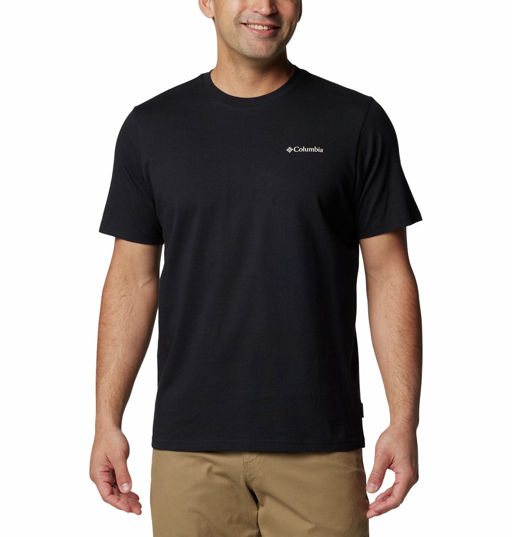 Футболка Columbia Explorers Canyon™ Back SS Tee M - чорна