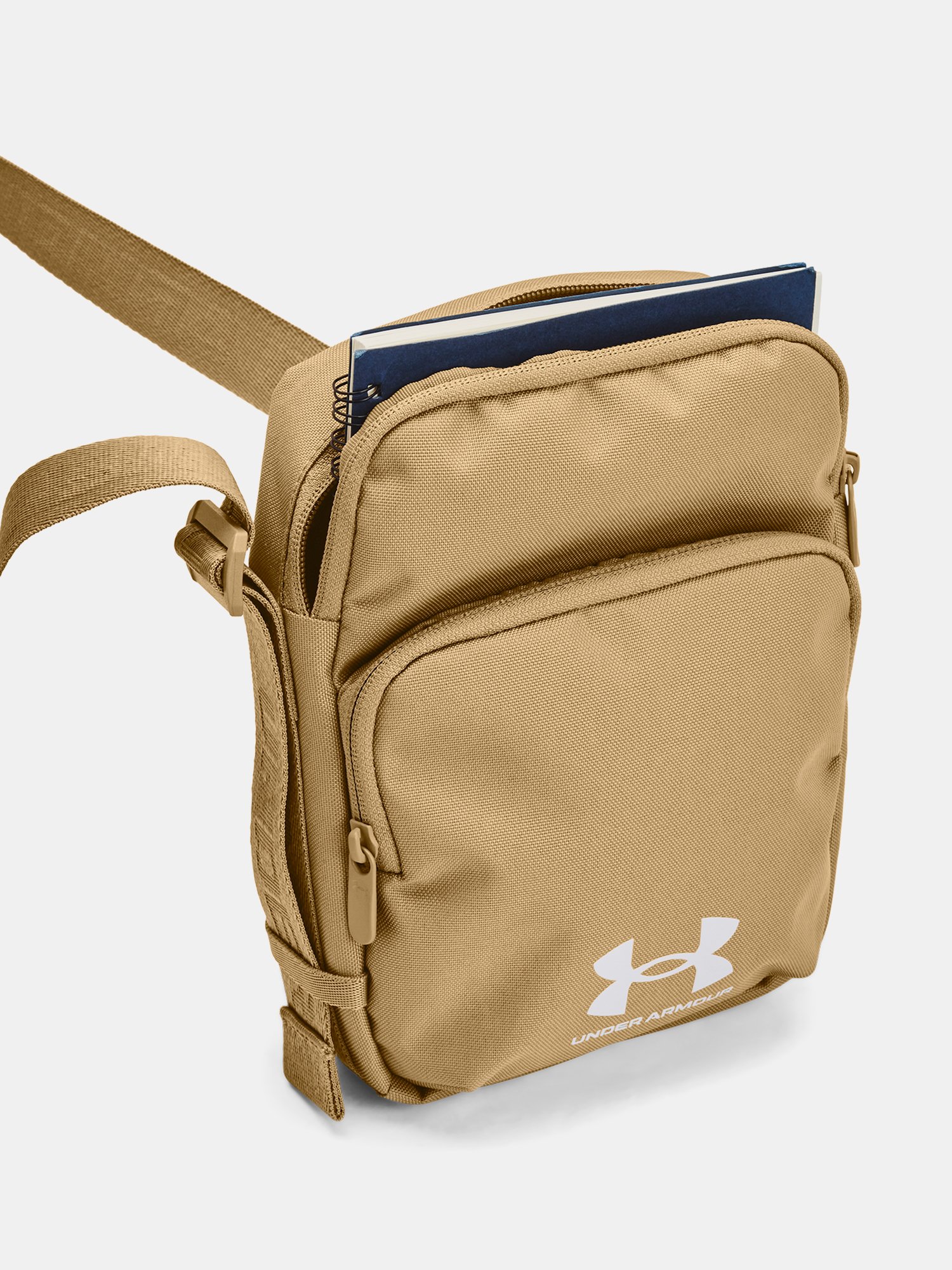 Taška Under Armour Loudon Lite Crossbody - hnědá