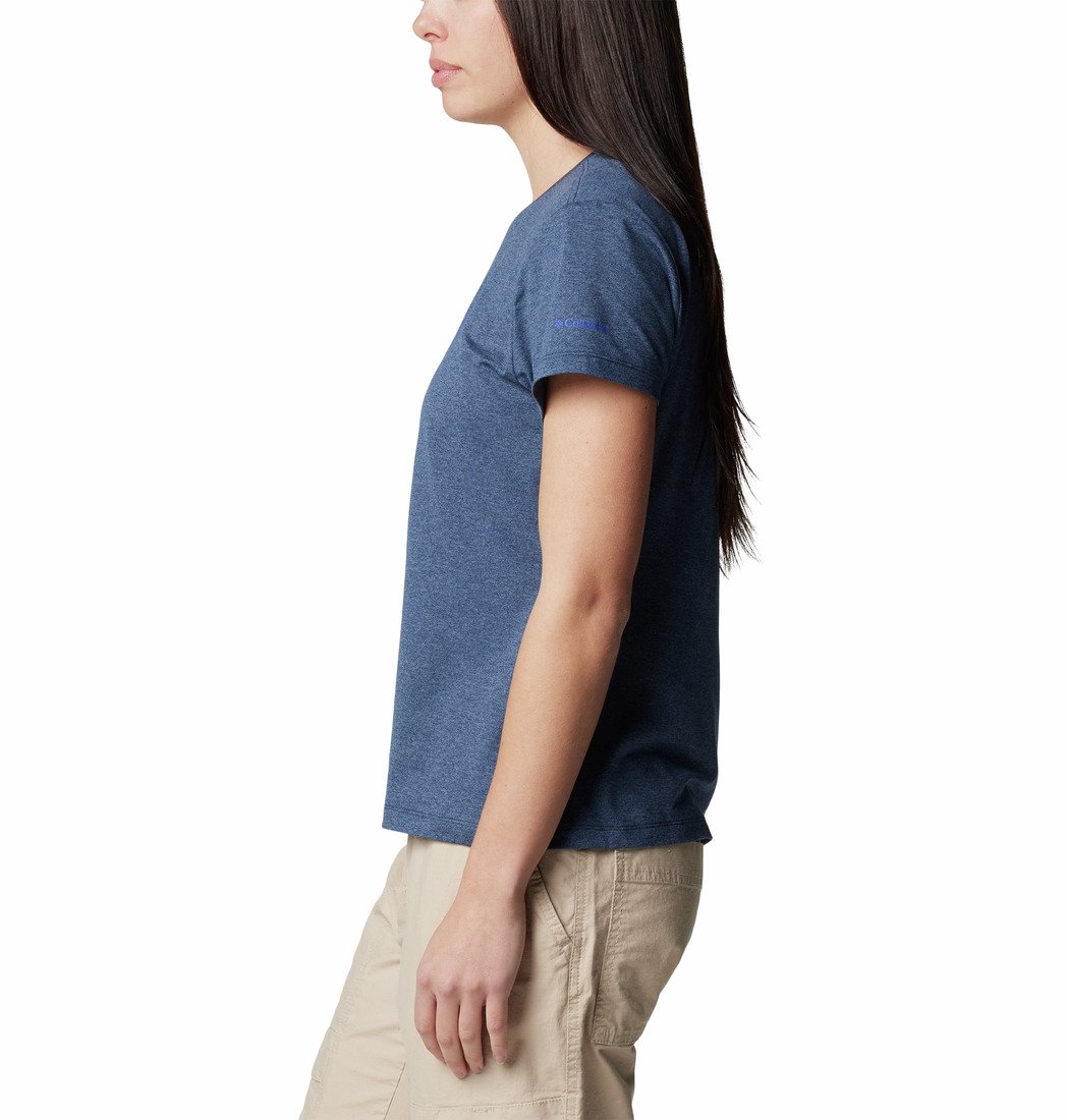 Футболка Columbia Sloan Ridge™ Graphic SS Tee W - синій