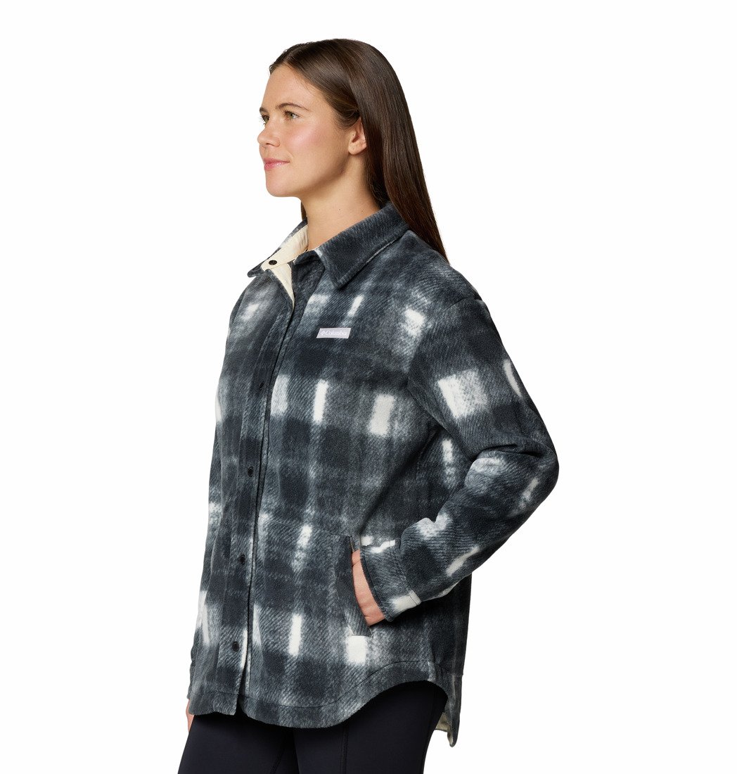 Košeľa Columbia Benton Springs™ Shirt Jacket II W - šedá