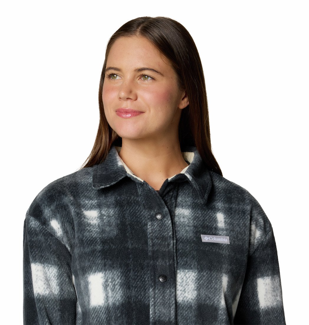 Košile Columbia Benton Springs™ Shirt Jacket II W - šedá