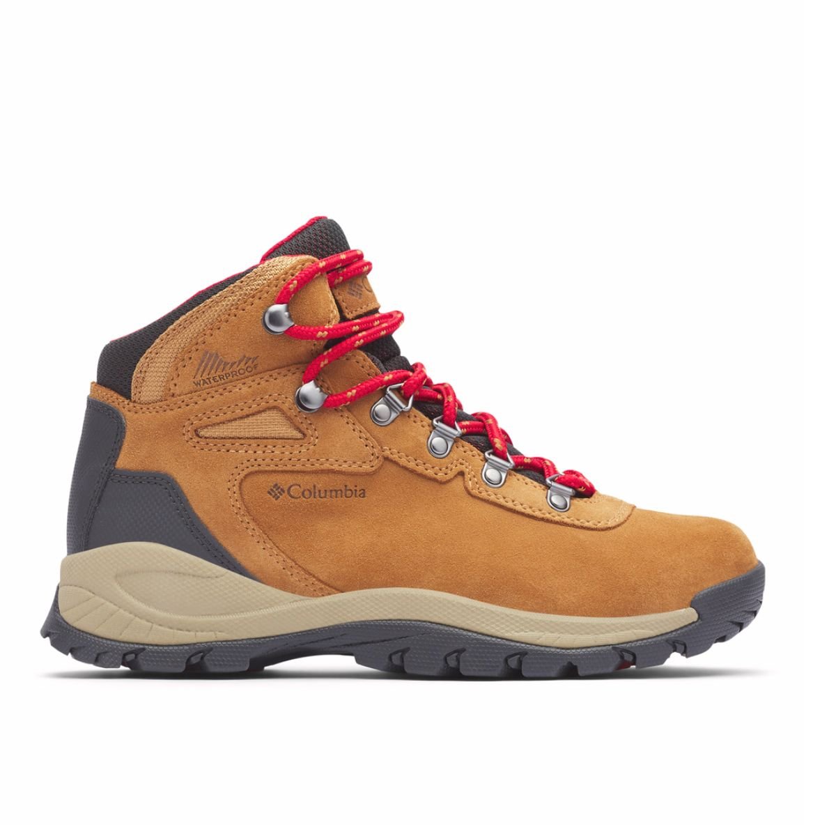 Obuv Columbia Newton Ridge™ Plus II Waterproof Amped W - hnědá/červená