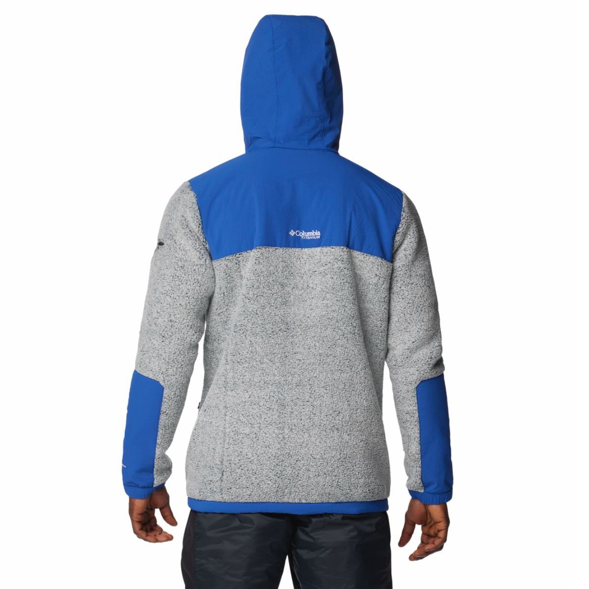 Bunda Columbia Arctic Crest™ Sherpa Full Zip Jacket M - modrá/sivá