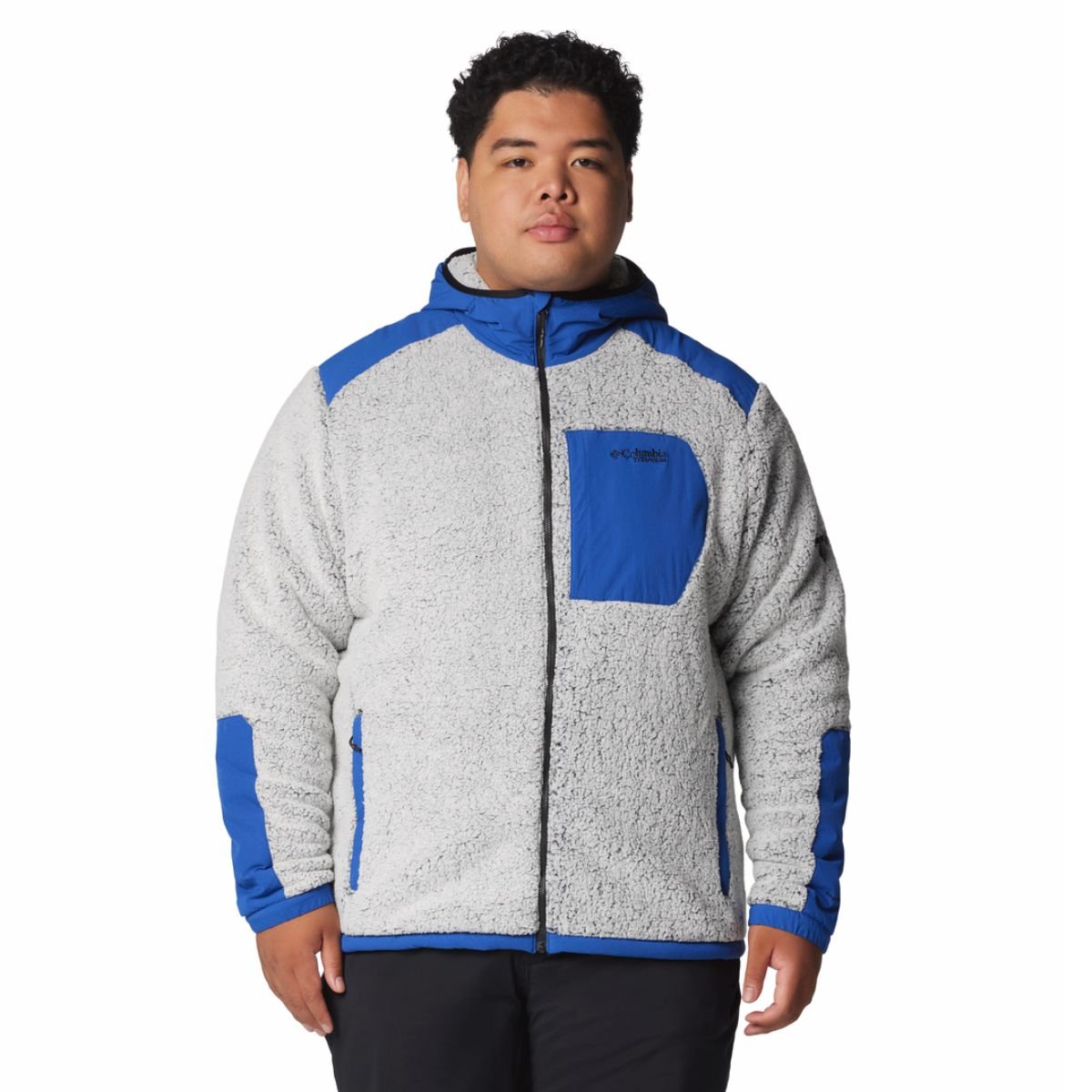 Bunda Columbia Arctic Crest™ Sherpa Full Zip M - modrá/šedá