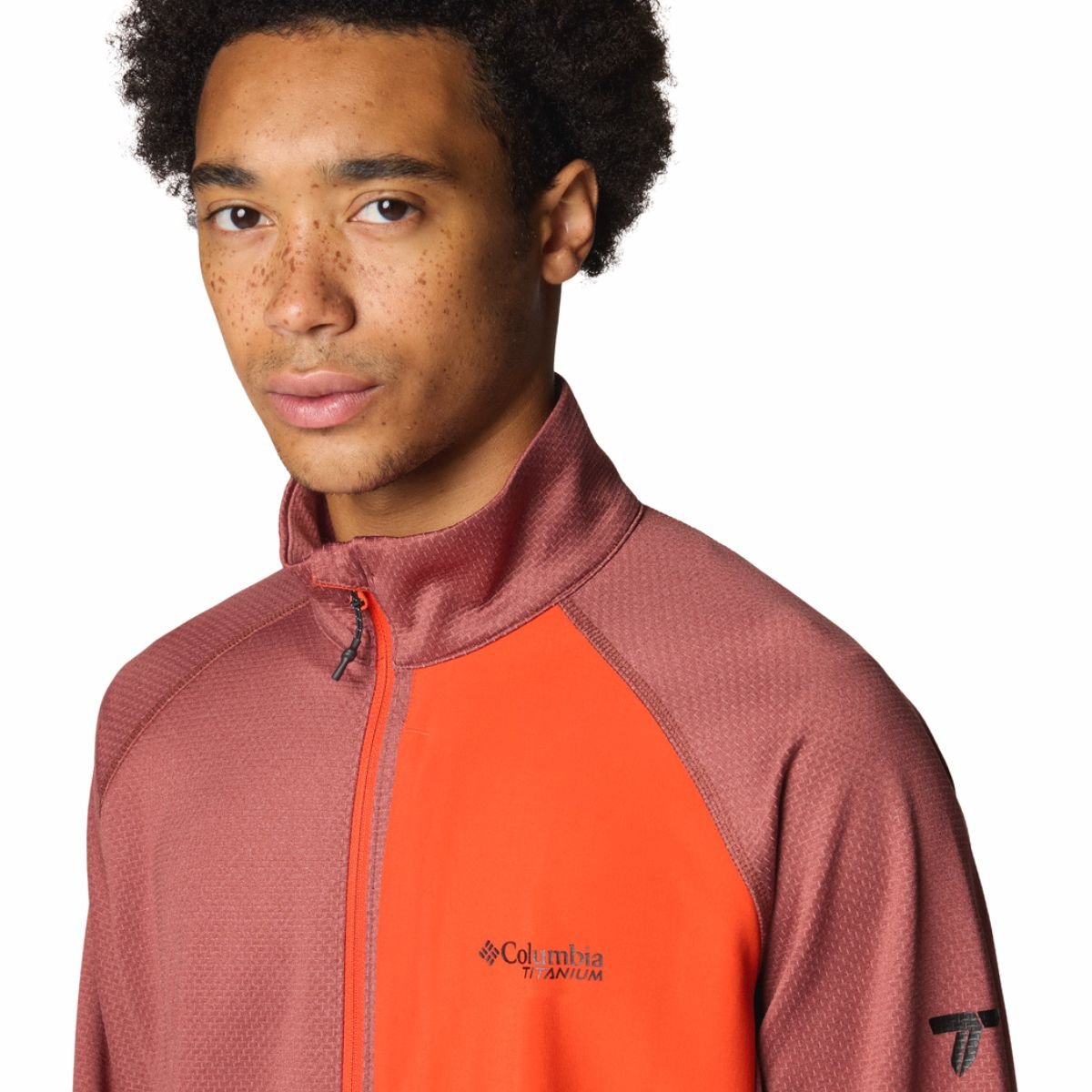 Columbia Triple Canyon™ Grid Fleece FZ II M - červená