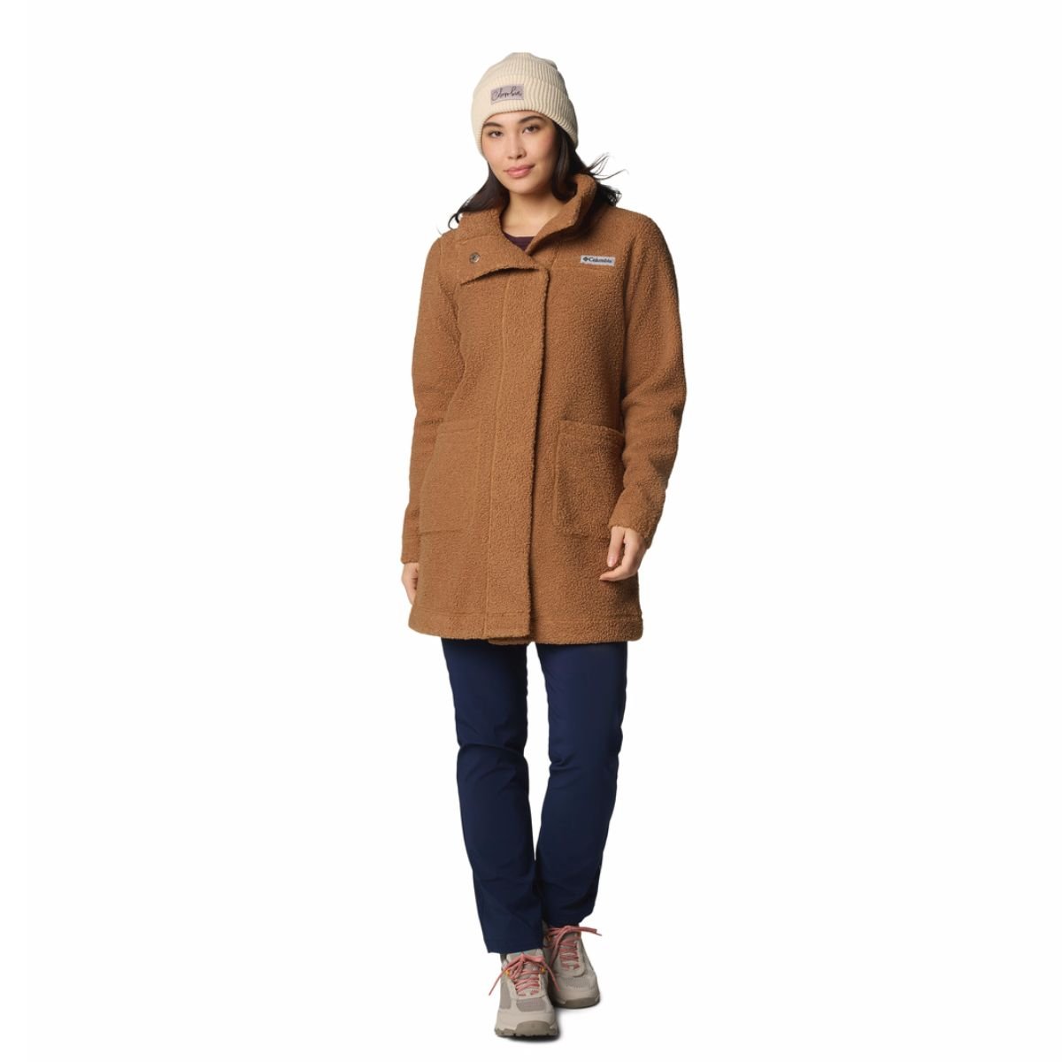 Bunda Columbia Panorama™ Long Jacket W - hnedá