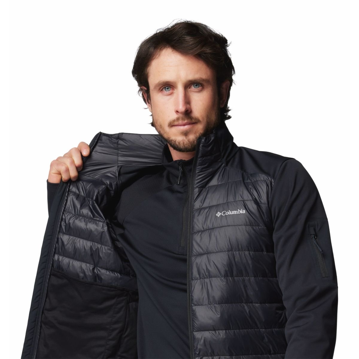 Куртка Columbia Tech™ Hybrid Softshell Jacket M - чорна