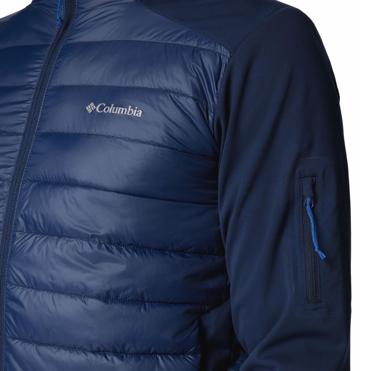 Bunda Columbia Tech™ Hybrid Softshell M - modrá