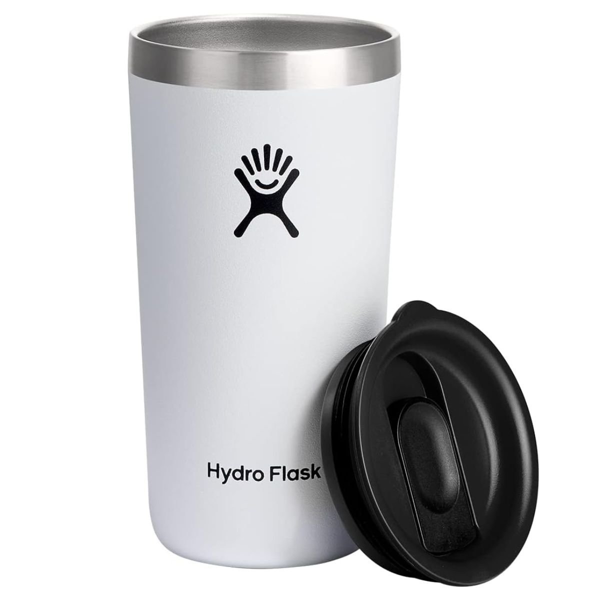 Termohrnček Hydro Flask 12 OZ All Around Tumbler Press-in Lid - biely