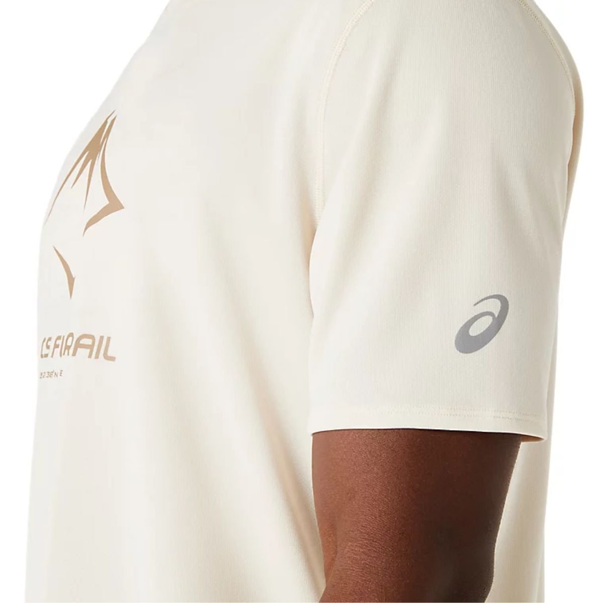 Tričko Asics Fujitrail Logo SS Top M - béžová