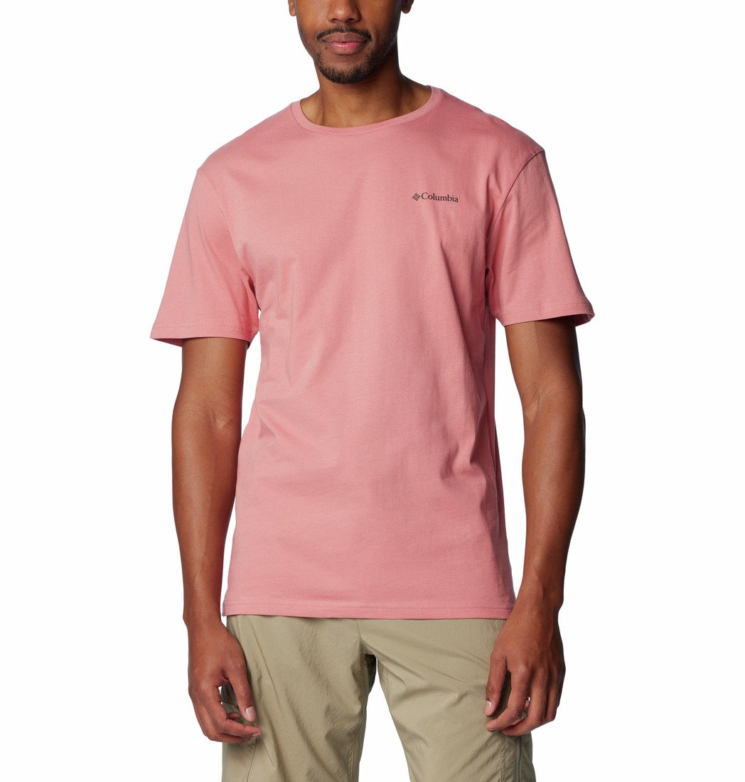 Tričko Columbia North Cascades™ Short Sleeve Tee M - růžová