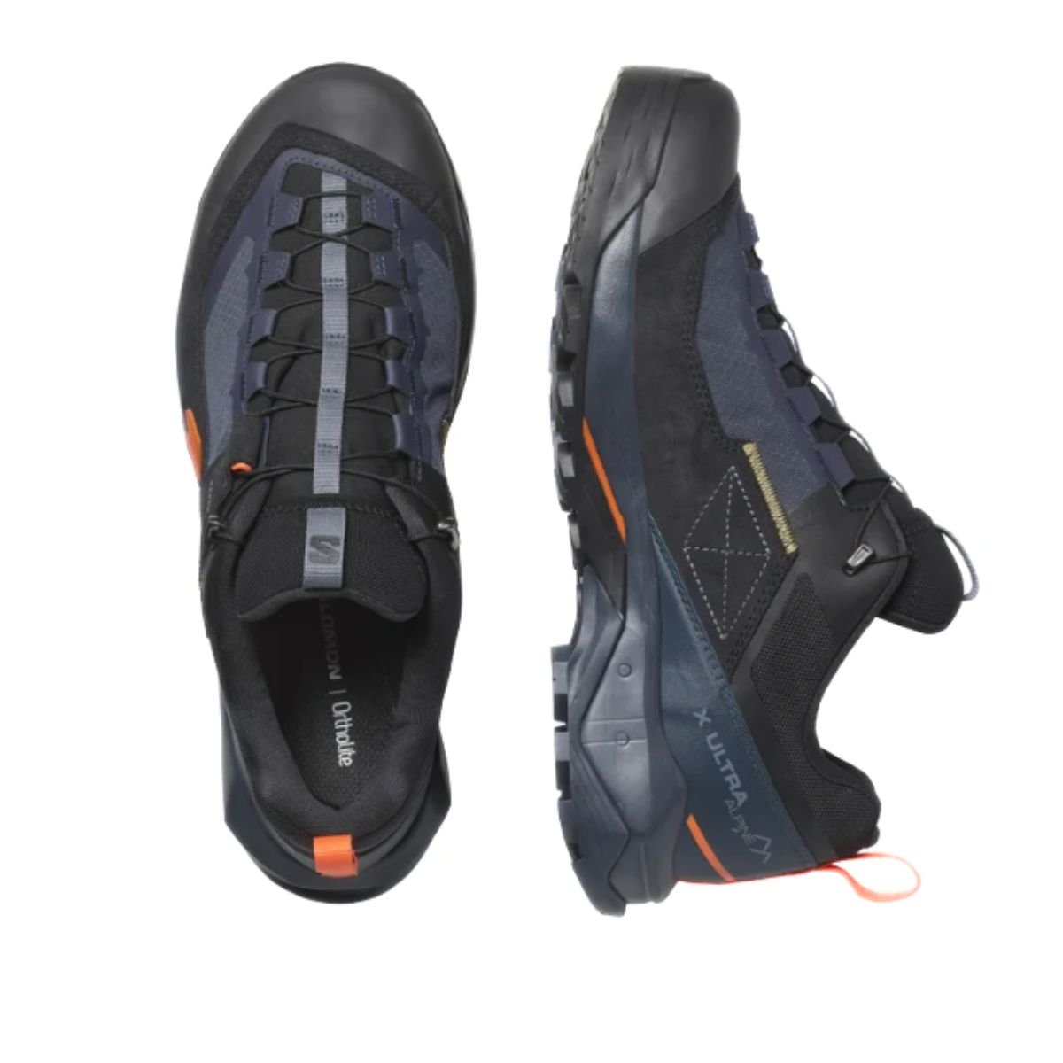 Obuv Salomon X Ultra Alpine GTX M - modrá/černá/oranžová