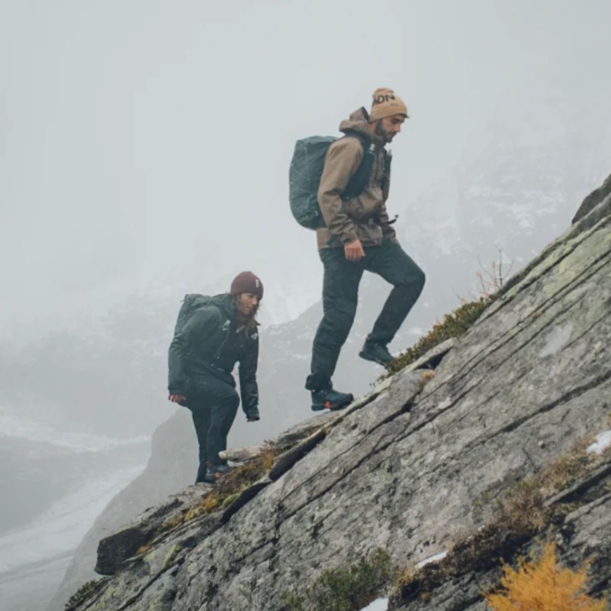 Obuv Salomon X Ultra Alpine GTX M - modrá/černá/oranžová