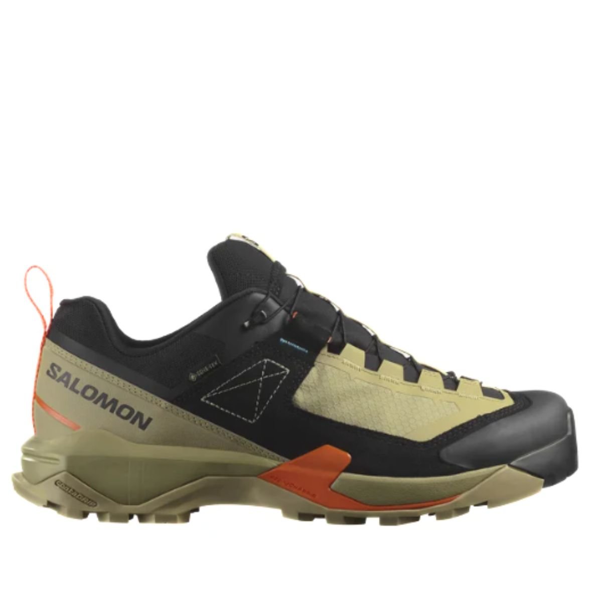 Obuv Salomon X Ultra Alpine GTX M - hnědá/černá/oranžová