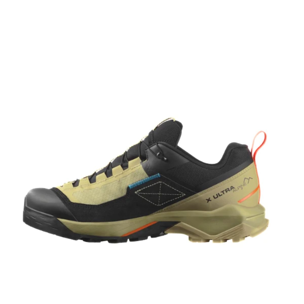 Obuv Salomon X Ultra Alpine GTX M - hnědá/černá/oranžová