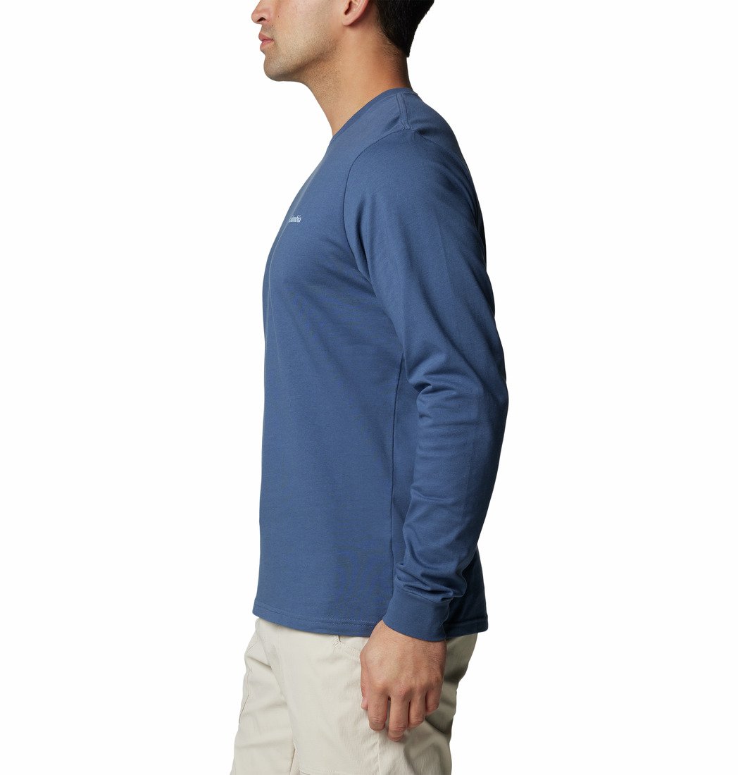 Tričko Columbia Explorers Canyon™ Long Sleeve T-Shirt M - modrá