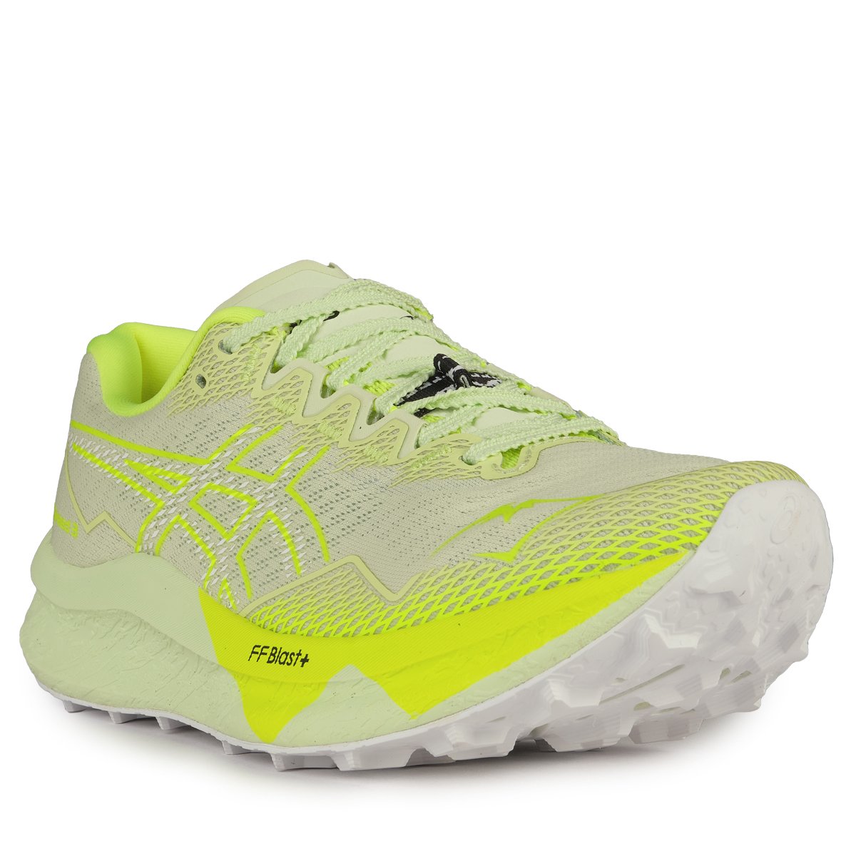 Obuv Asics Fujispeed 3 W - žltá/zelená