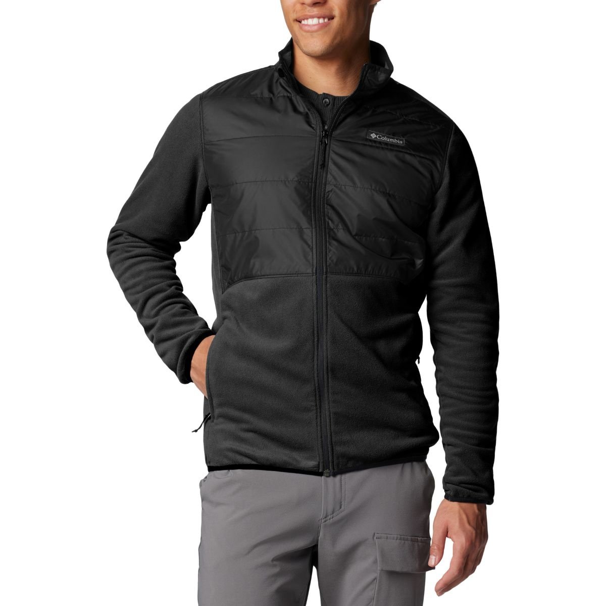 Mikina Columbia Basin Butte™ Full Zip Fleece II M - černá