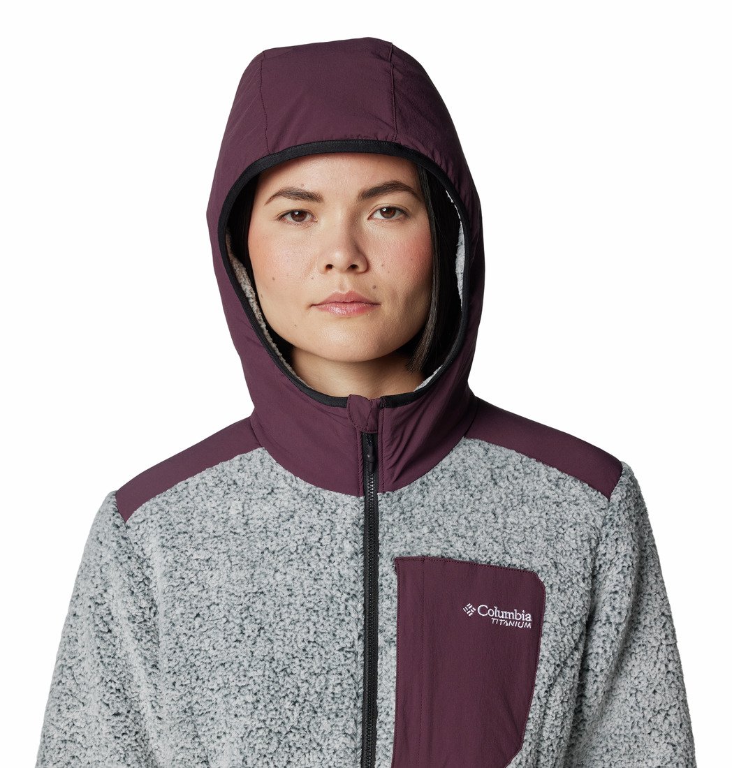 Bunda Columbia Arctic Crest™ Sherpa Full Zip W - šedá