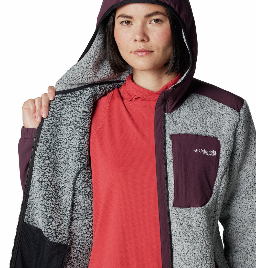 Bunda Columbia Arctic Crest™ Sherpa Full Zip W - šedá