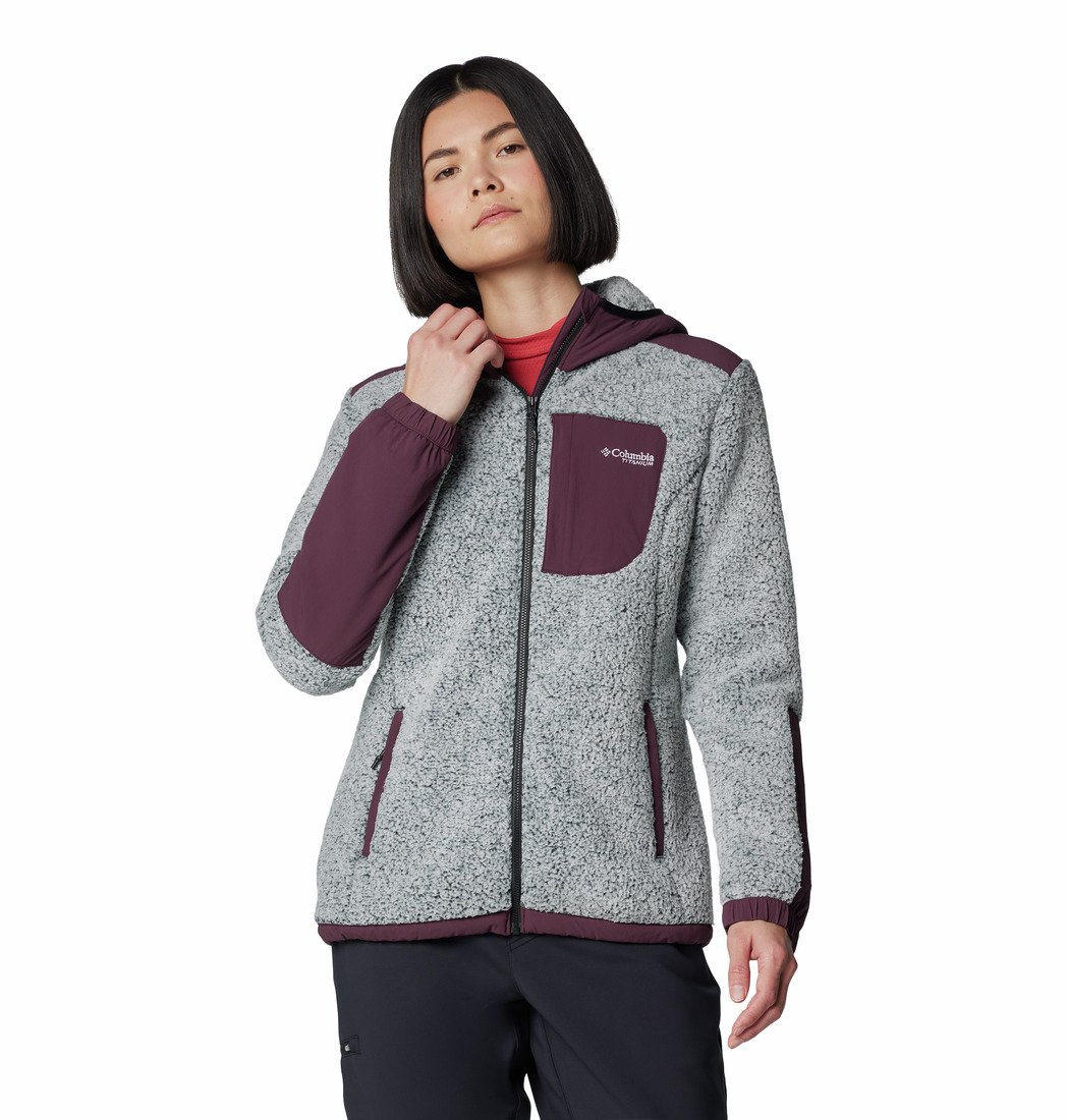 Bunda Columbia Arctic Crest™ Sherpa Full Zip W - šedá