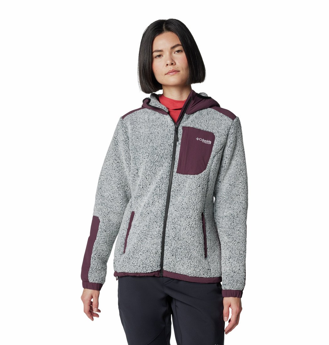 Bunda Columbia Arctic Crest™ Sherpa Full Zip W - šedá