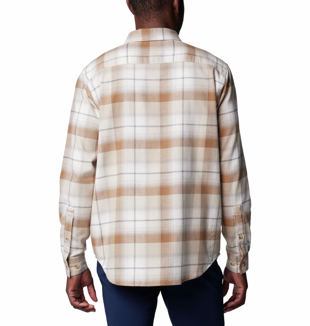 Košile Columbia Cornell Woods™ Flannel Long Sleeve Shirt M - bílá/béžová