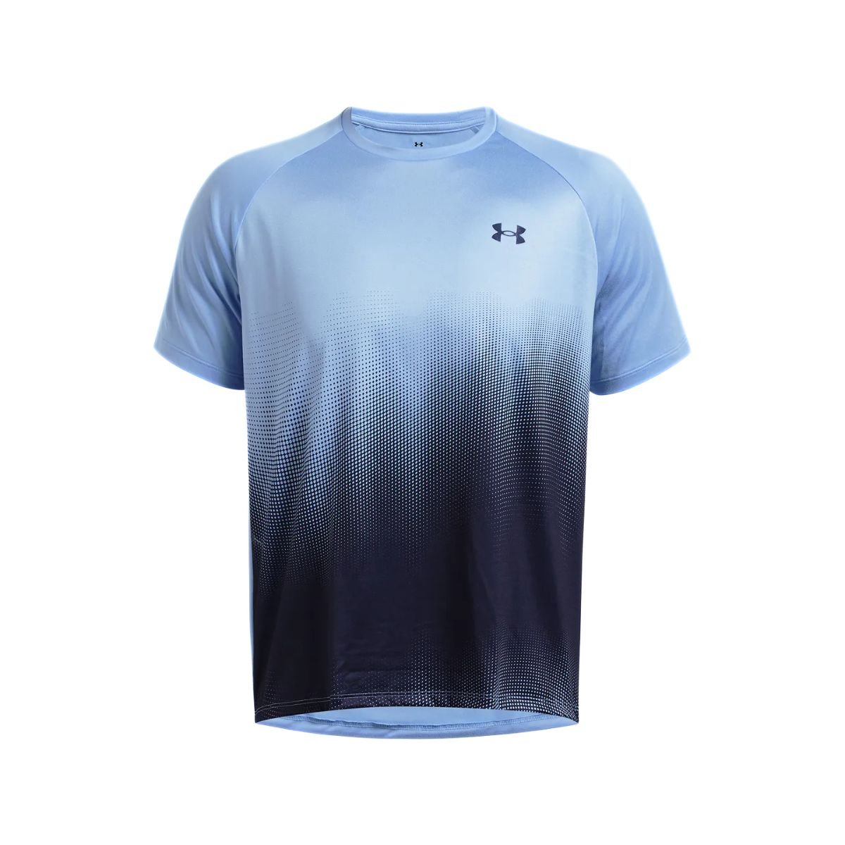 Tričko Under Armour Tech Fade SS M - modrá