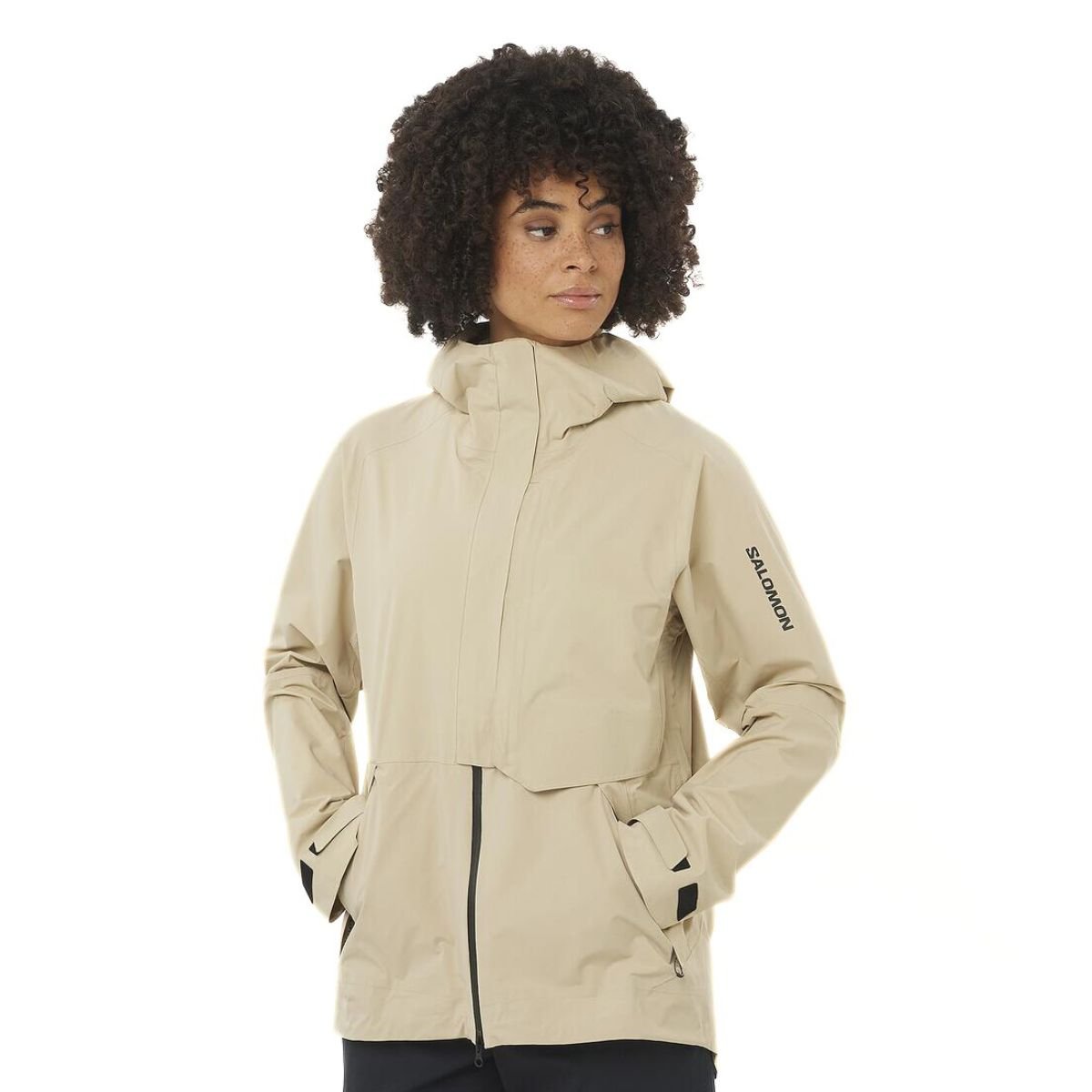 Bunda Salomon Outerpath 2.5L Pro Jkt W - bílá