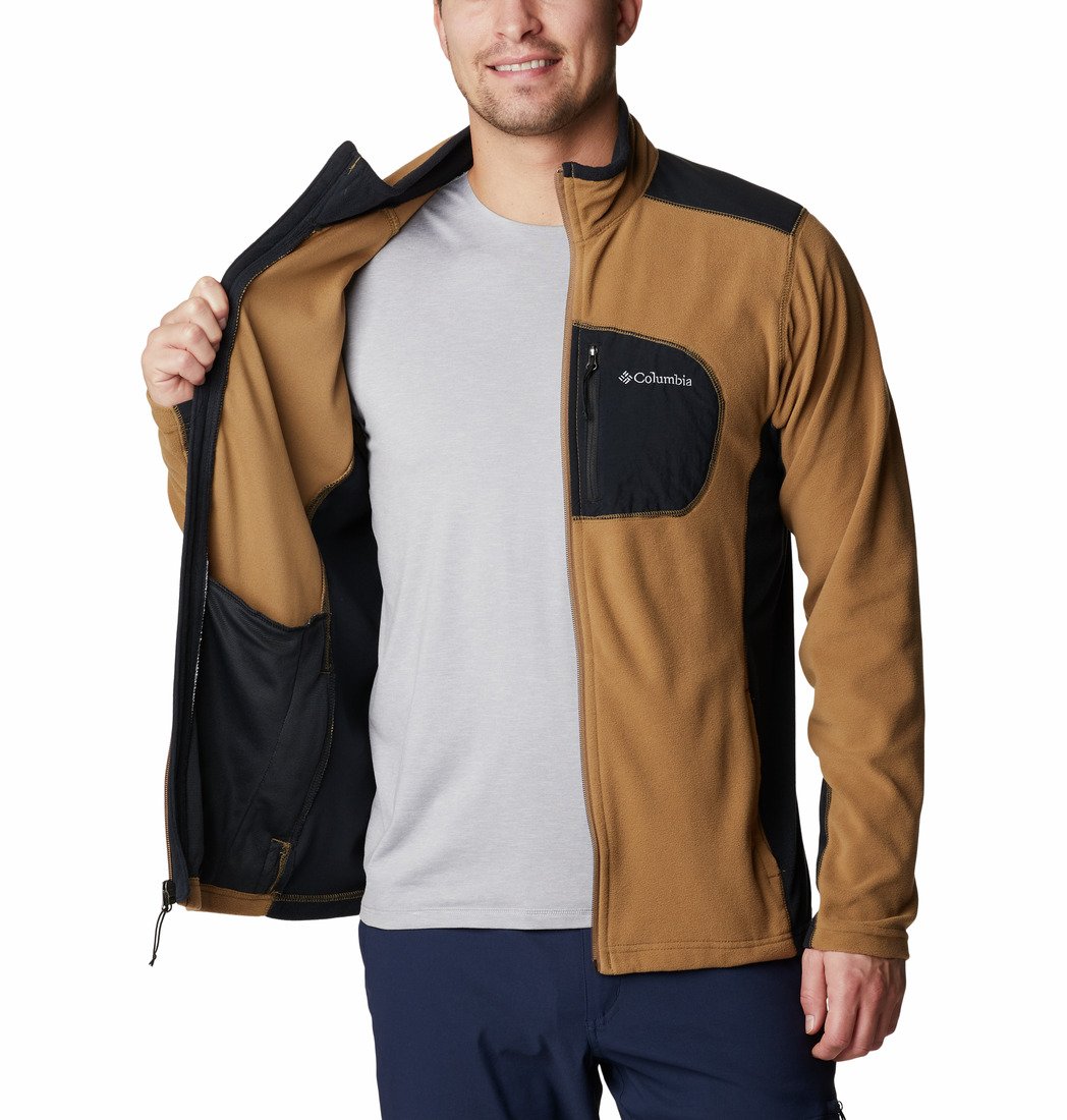 Mikina Columbia Klamath Range™ Full Zip M - hnědá