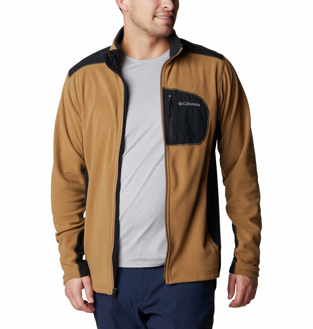 Mikina Columbia Klamath Range™ Full Zip M - hnědá