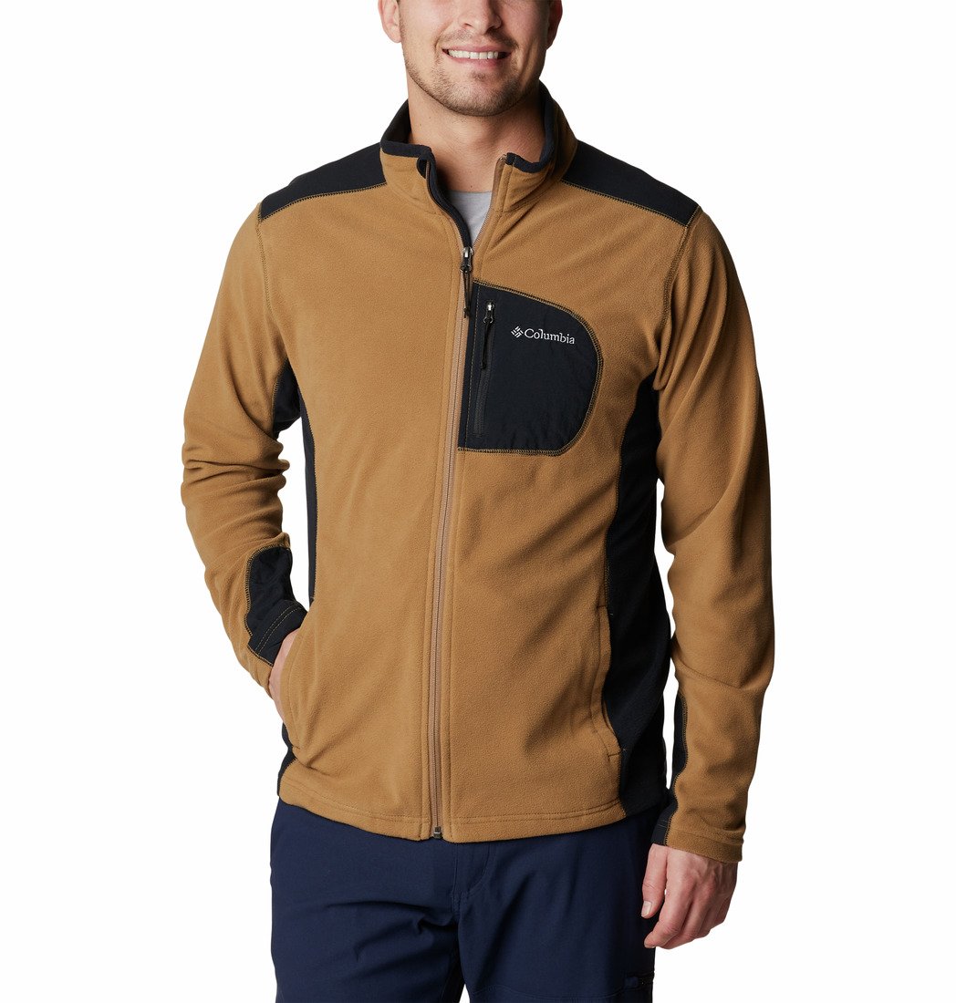 Mikina Columbia Klamath Range™ Full Zip M - hnědá