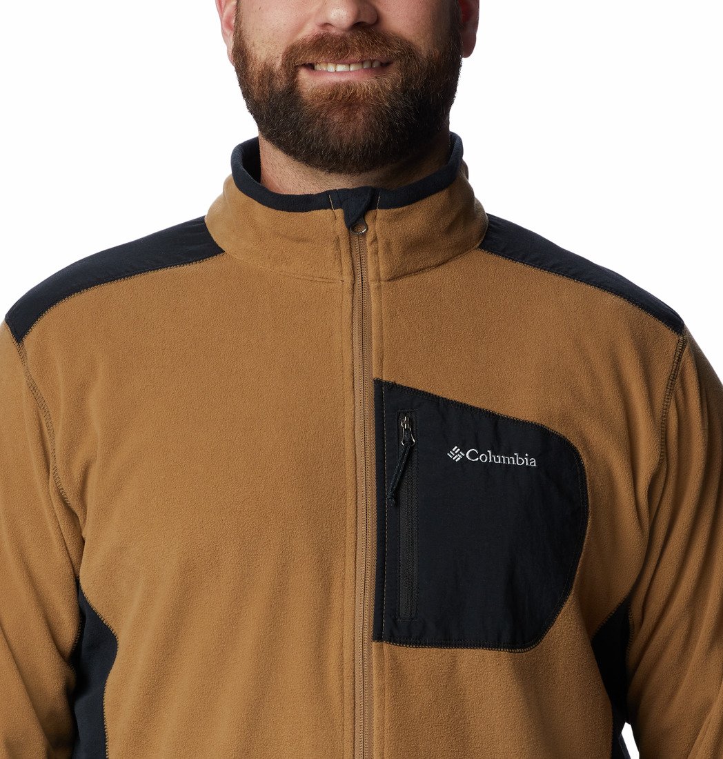 Mikina Columbia Klamath Range™ Full Zip M - hnedá