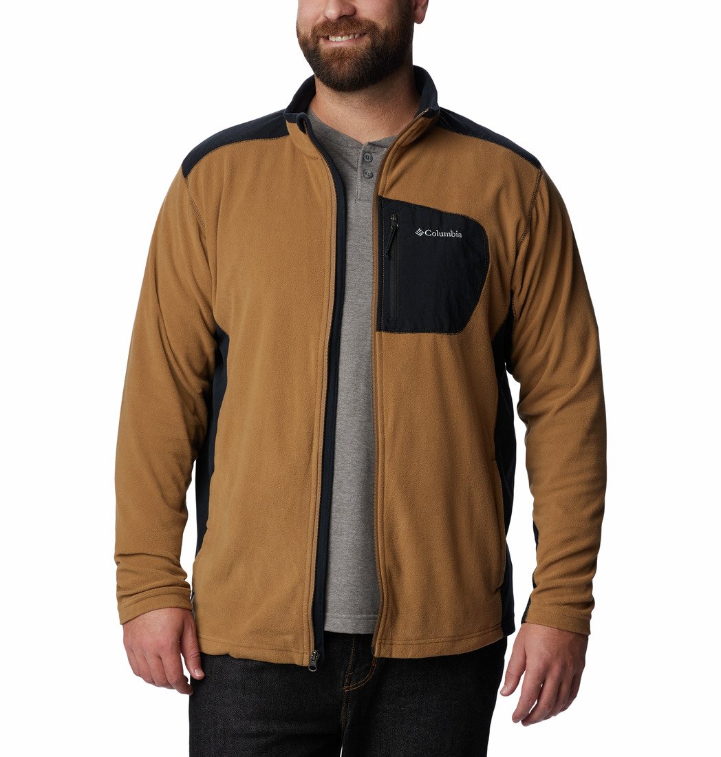 Mikina Columbia Klamath Range™ Full Zip M - hnedá